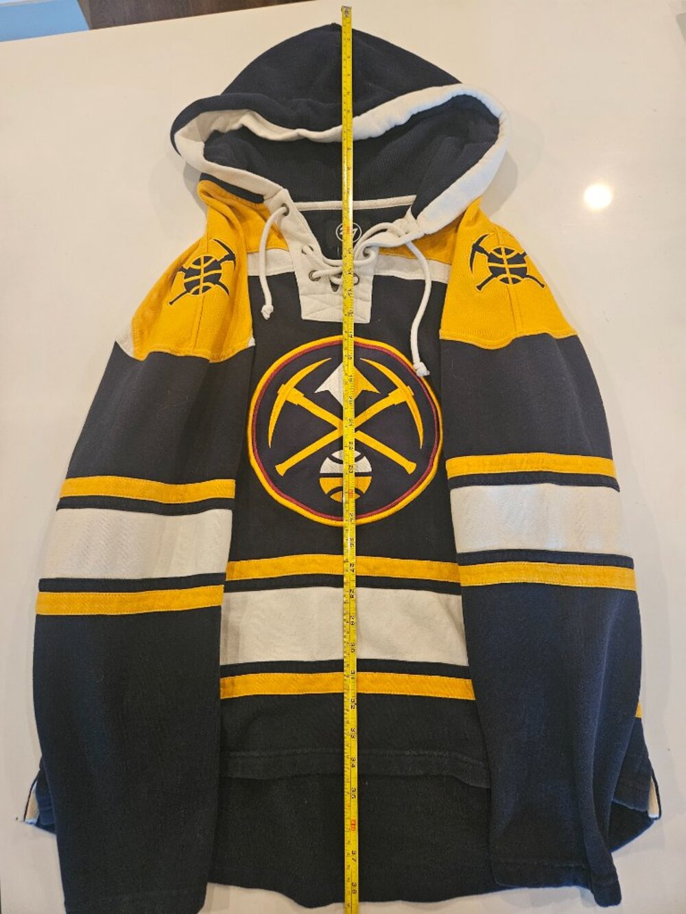 SUPERIOR '47 Denver Nuggets Lacer Hoodie - Picture 6 of 8
